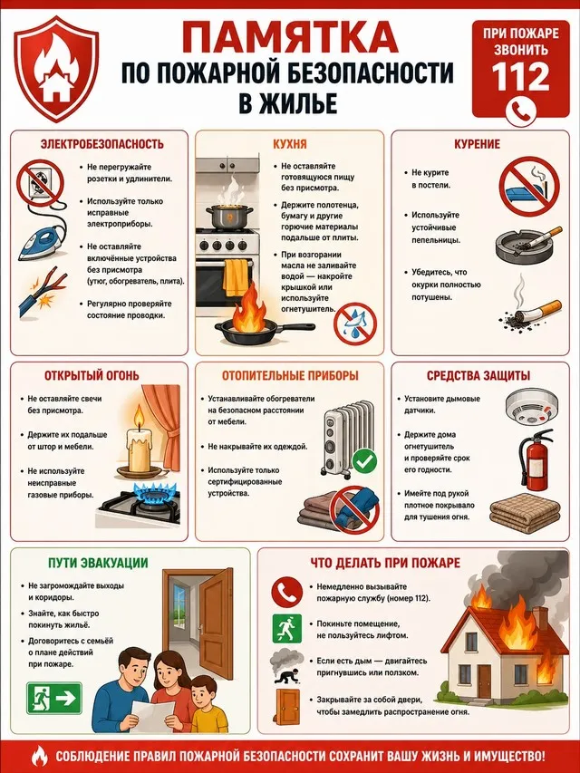 Пожарная безопасность в быту.